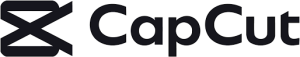 CapCut video editing software logo for content creation. Video editing tool used for social media marketing.