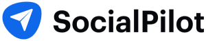 Social media management platform logo for content scheduling. Marketing tool designed for social engagement and growth.