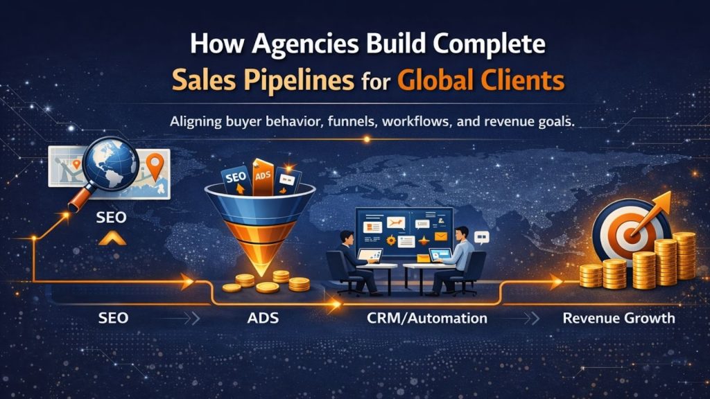 How agencies build complete sales pipelines for global clients