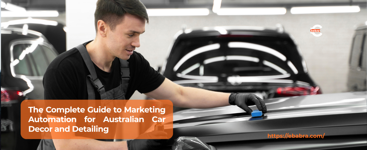 Marketing automation dashboard for Australian car detailing business managing bookings, customer follow-ups, and promotional campaigns